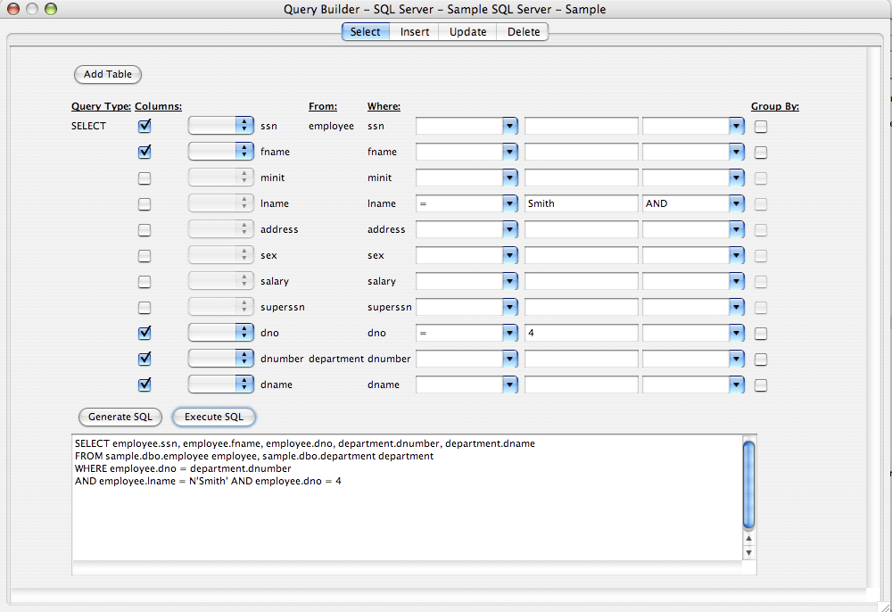 dynamodb database query tool for mac os x